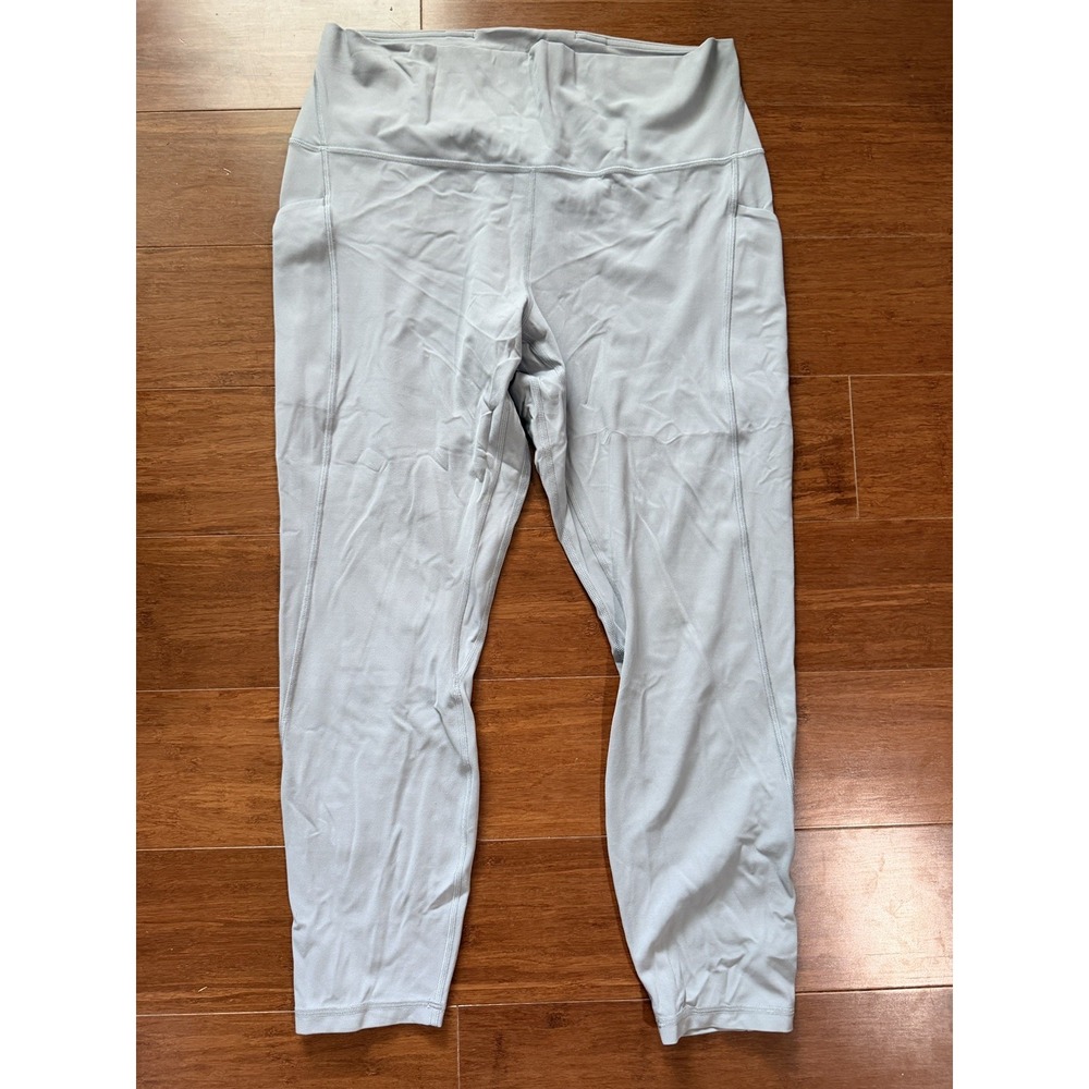 Lululemon Align High Rise Pant Nulu Size 14🌿Grey Sage GRSG 25500